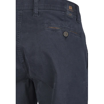 Club of Comfort Chino Winter Broek | Donkerblauw | www.pietkoopmans.nl