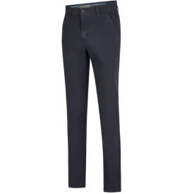 Club of Comfort Chino Winter Broek | Marine True Colour | www.pietkoopmans.nl
