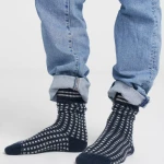 Holebrook Zweedse Dikke Sokken | Navy | www.pietkoopmans.nl
