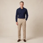 Elastische Taille Broek Amberg Winter | Beige | www.pietkoopmans.nl