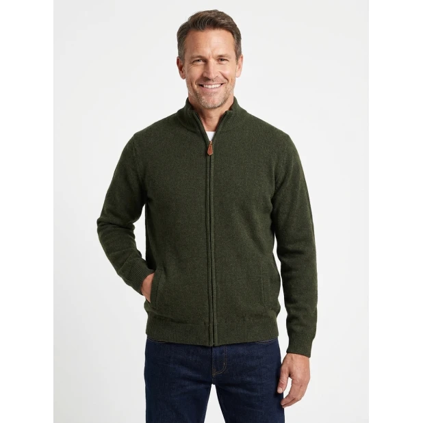 Osborne Windblock Vest Lamswol | Seaweed  | www.pietkoopmans.nl