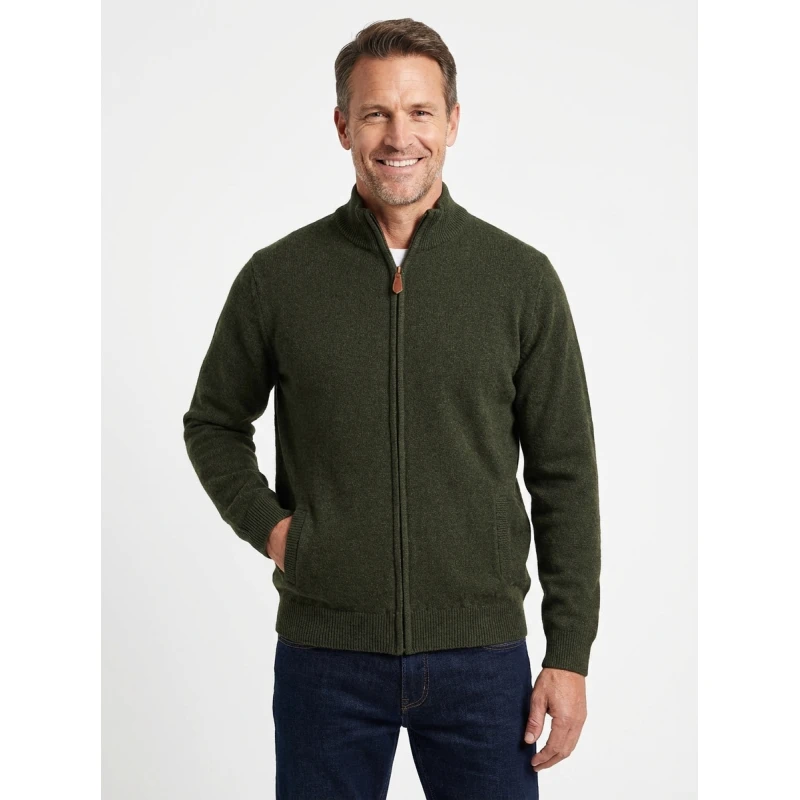 Osborne Windblock Vest Lamswol | Seaweed  | www.pietkoopmans.nl