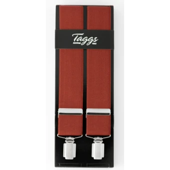 Taggs Bretels Clips | Terracotta |www.pietkoopmans.nl