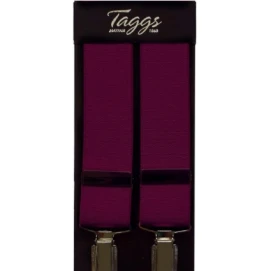 Taggs Bretels Clips | Plum