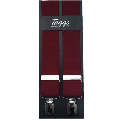 Taggs Bretels Clips | Wine |www.pietkoopmans.nl