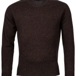 Baileys Pullover Lamswol | Donkerbruin