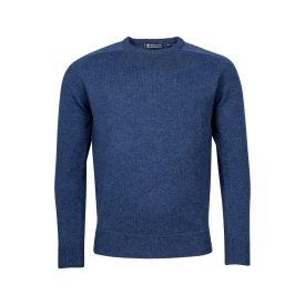 Baileys Lamswol Trui Ronde Hals | Blauw