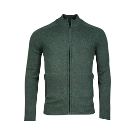 Baileys Lamswol Vest | Groen Gemeleerd