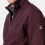 Baileys Winter Vest | Gemeleerd Bordo | www.pietkoopmans.nl