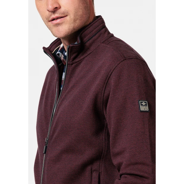 Baileys Winter Vest | Gemeleerd Bordo | www.pietkoopmans.nl