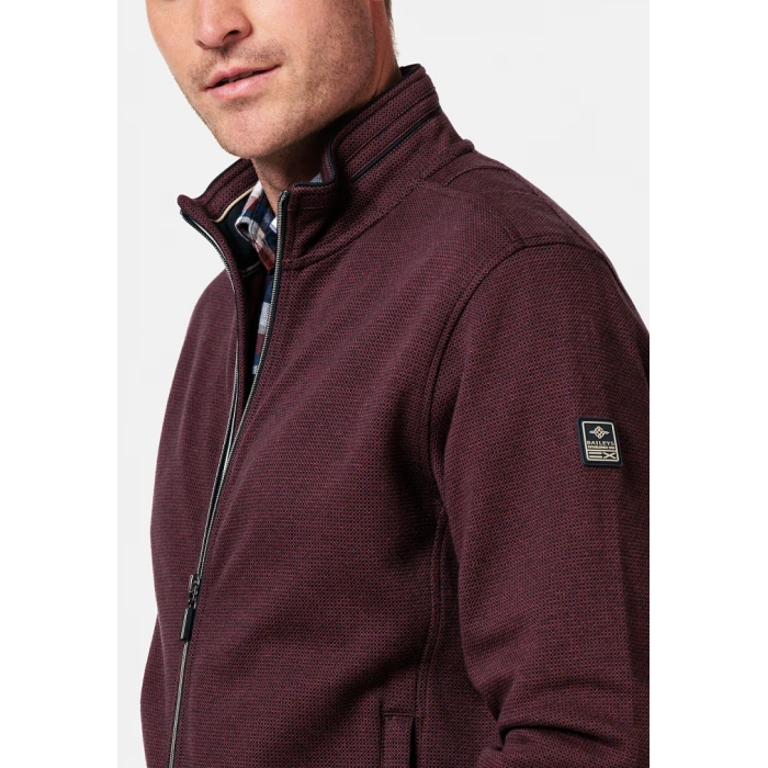 Baileys Winter Vest | Gemeleerd Bordo | www.pietkoopmans.nl