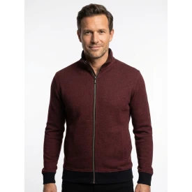Baileys Winter Vest | Gemeleerd Bordo