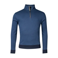 Baileys Trui Met Rits | Marine Blauw