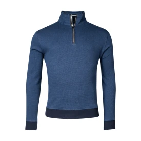Baileys Trui Met Rits | Marine Blauw