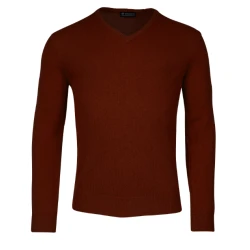 Baileys Scottish Trui V-Hals | Brique