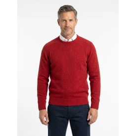 Baileys Lamswol Trui Ronde Hals | Rood
