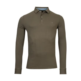 Baileys Polo Lange Mouw | Khaki