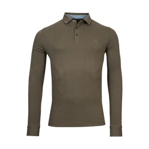 Baileys Polo Lange Mouw | Khaki