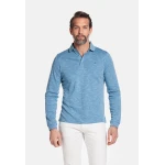 Baileys Polo Lange Mouw | Blue | www.pietkoopmans.nl