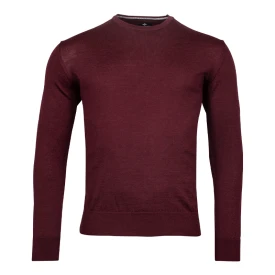 Baileys Trui Merino Wol | Bordeaux