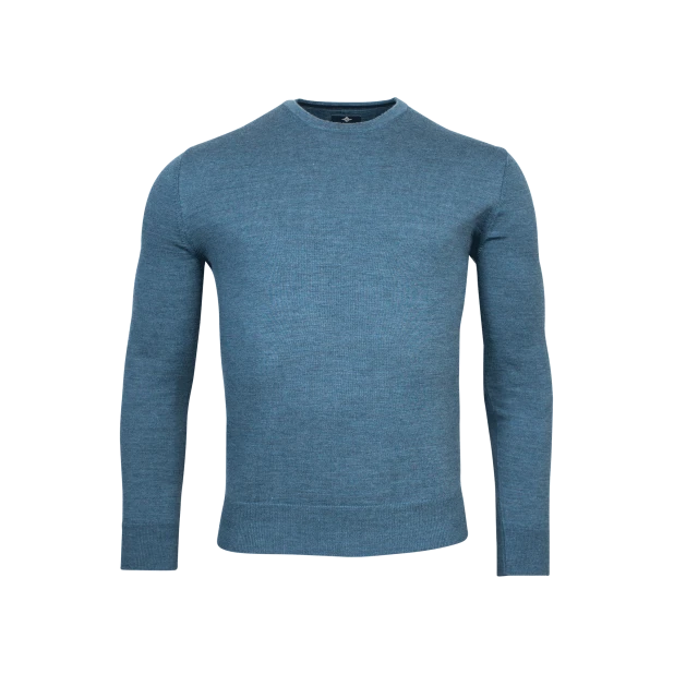 Baileys Trui Merino Wol | Lichtblauw | www.pietkoopmans.nl