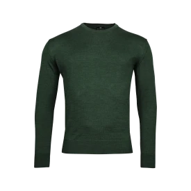Baileys Trui Merino Wol | Donker Groen