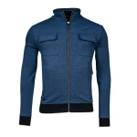 Baileys Zomer Vest met 2 Borstzakken | Indigo| www.pietkoopmans.nl