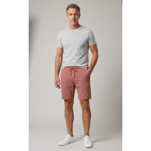 Baileys Korte Sweat Broek  | Lichtrood