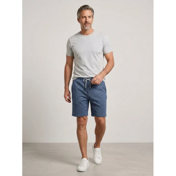 Baileys Korte Sweat Broek  | Donkerblauw | www.pietkoopmans.nl