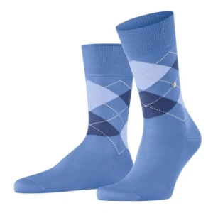 Burlington Manchester Sokken | Triple Blue