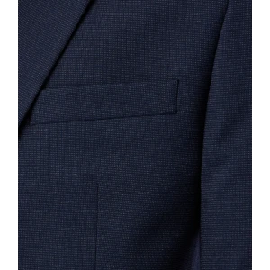 Venti Stretch Colbert | Marine Fijn Printje