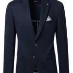 Venti Stretch Colbert | Marine Blauw | www.pietkoopmans.nl