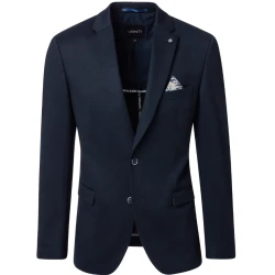 Venti Stretch Colbert | Marine Blauw