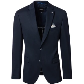 Venti Stretch Colbert | Marine Blauw