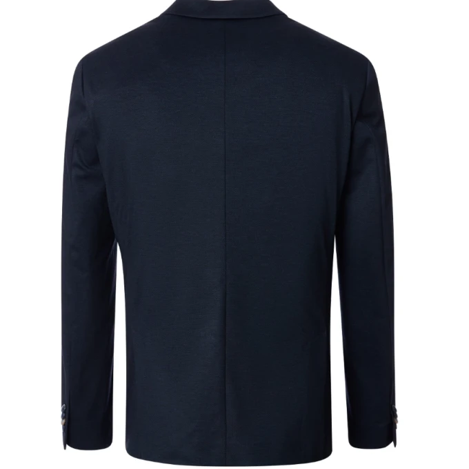 Venti Stretch Colbert | Marine Blauw | www.pietkoopmans.nl