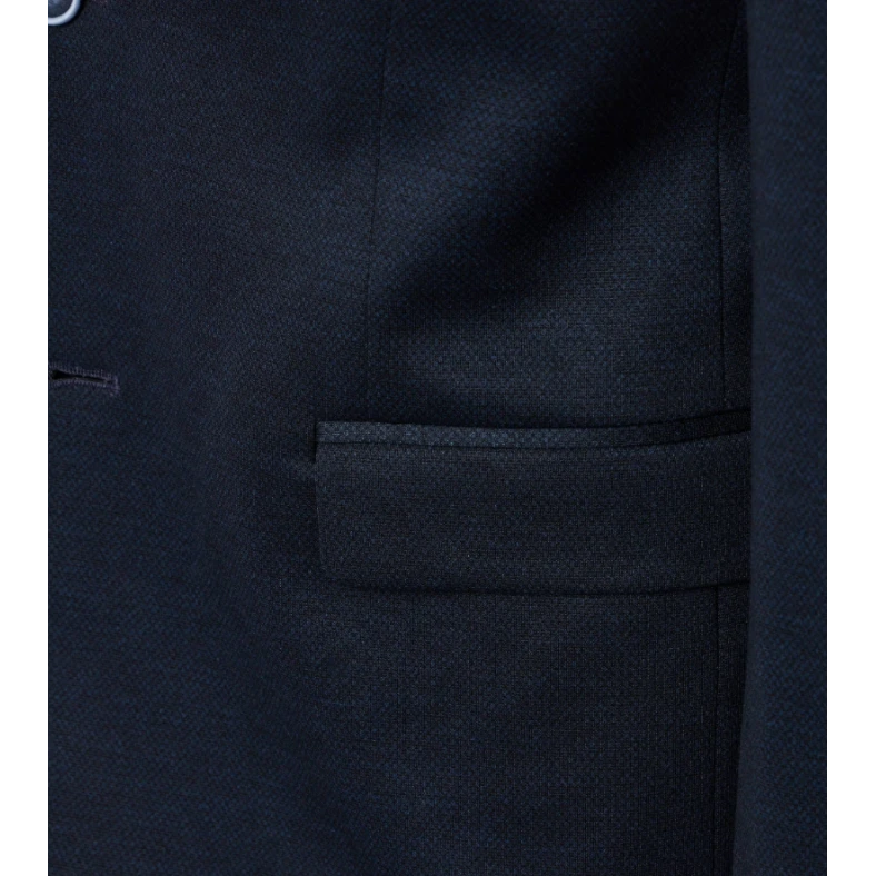 Venti Stretch Colbert | Marine Blauw | www.pietkoopmans.nl