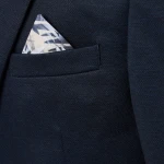 Venti Stretch Colbert | Marine Blauw | www.pietkoopmans.nl