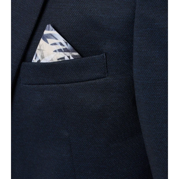 Venti Stretch Colbert | Marine Blauw | www.pietkoopmans.nl