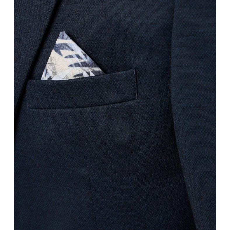 Venti Stretch Colbert | Marine Blauw | www.pietkoopmans.nl
