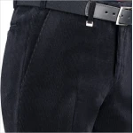Duke Corduroy Broek | Marine  | www.pietkoopmans.nl 
