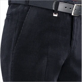 Duke Corduroy Broek | Marine