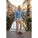 Elastische Taille Broek  | Meppel Zand | www.pietkoopmans.nl