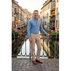 Elastische Taille Broek  | Meppel Zand