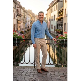 Elastische Taille Broek  | Meppel Zand