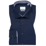 Eterna Overhemd | Uni  Blauw | www.pietkoopmans.nl