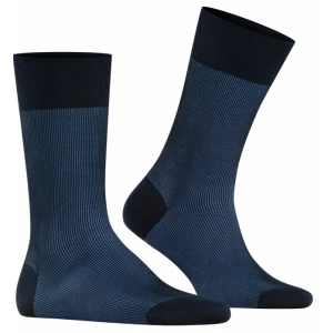 Falke Sokken Fine Shadow| Blauw Lichtblauw