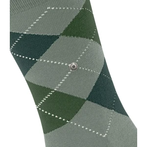 Burlington Sokken Edinburgh | Groen Tinten