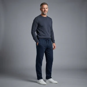 Hajo Comfortabel Stretch Broek | Marine