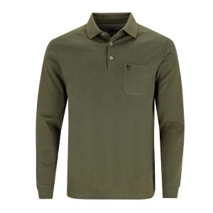 Hajo Polo Lange Mouwen | Olijf Print