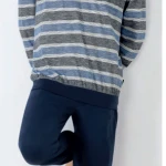 Hajo Tricot Pyjama | Premium Katoen Streep | www.pietkoopmans.nl